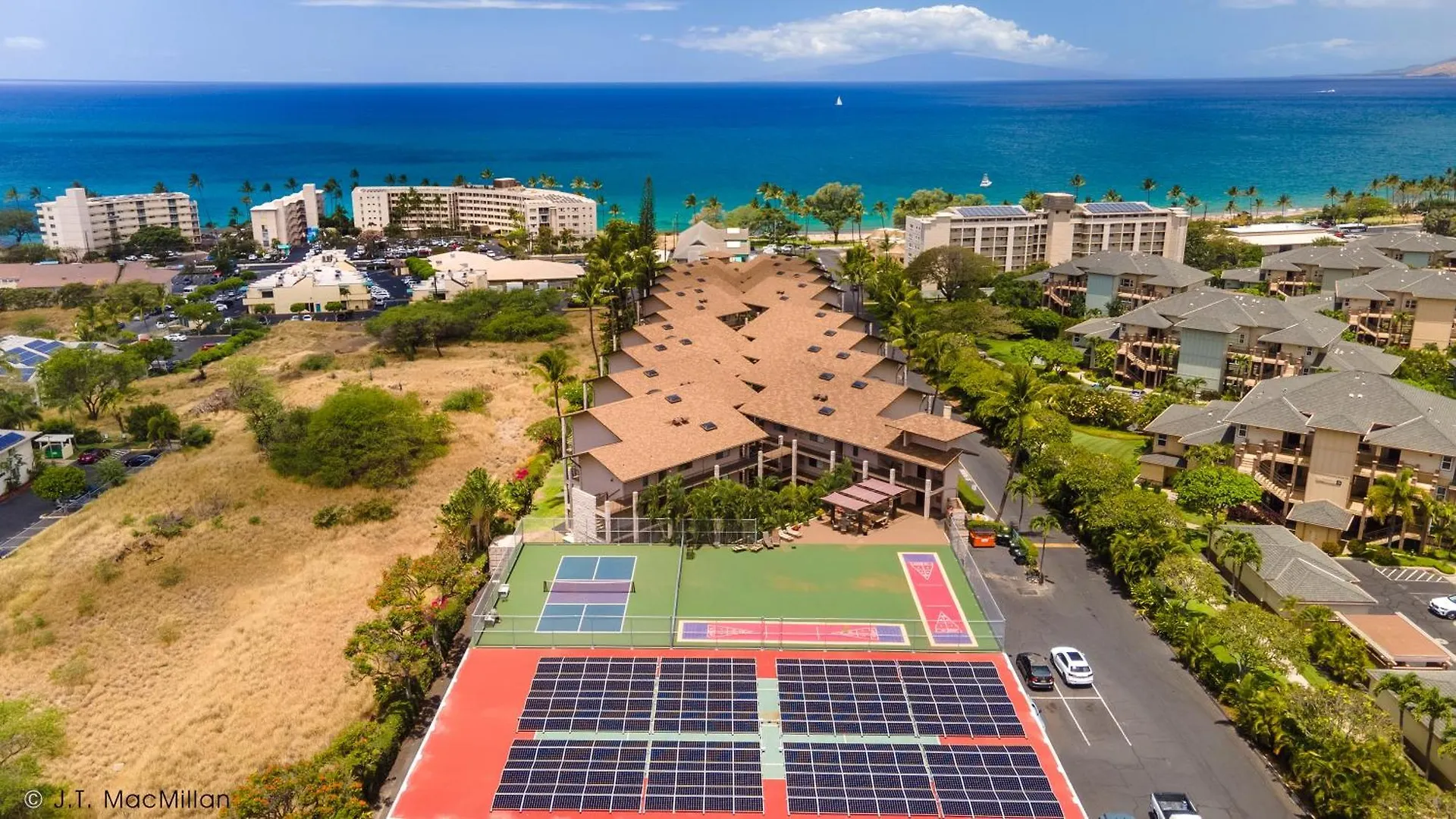 アパート Spacious Ocean View Condo In キヘイ 米国